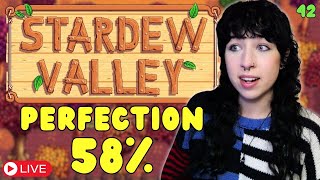 🔴Working on Perfection! | Stardew Valley 1.6