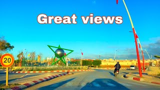 Driving from Zaio to berkane Morocco Africa | 4K HDR 60fps video music person walking