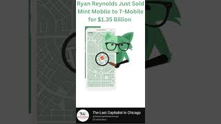 Ryan Reynolds Just Sold Mint Mobile to T Mobile for $1.35 Billion #shorts