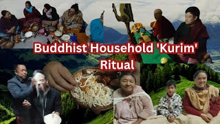 Buddhist Household Kurim Ritual ll Buddhist Gharelu Kurim Puja