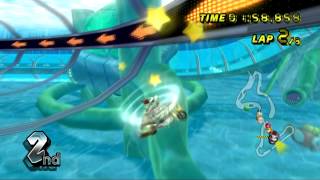 Mario Kart Wii (Wii) walkthrough - Koopa Cape