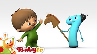 Charlie et les chiffres | Charlie rencontre le chiffre 1 | BabyTV (Français)