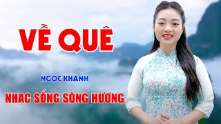 Về Quê, Hát Về Cây Lúa Hôm Nay - Em Gái Hát Nhạc Sống Dân Ca Khiến Vạn Người Đắm Say - Ngọc Khánh