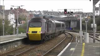 Trains at Plymouth Station 15/03/22