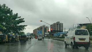 Timelapse Thane from yeoor hills to Cadbury junction