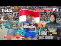 Pesona Spike keras MEGAWATI vs Shella Yolla yuliana proliga 2024 red spark vs indonesia volleyball