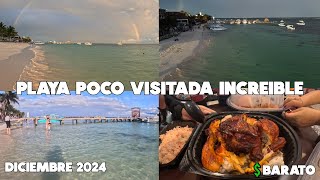 PLAYA INCREÍBLE A 30 MINUTOS DE CANCÚN Y COMIDA BARATA | 20 DICIEMBRE 2024