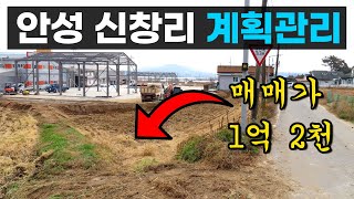 안성 계획관리 토지- 1억2천 매매