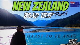 NZ Road Trip - Haast to Te Anau - Fantail Falls, Blue Pools & More Driving