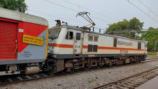 Seemanchal Express (CNB WAP7) Jogbani - Anand Vihar || Unscheduled Halt || Indian Railway