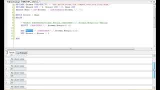 TSQL: How To Split Comma Separated Strings
