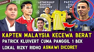 WADUH, Jersey Malaysia Jadi Lawakan Asia❗Patrick Kluivert Coret Asnawi Dari Timnas ✅