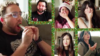 Emiru's Christmas Party gets awkward pretty quickly - w/ Mizkif, Cyr, ExtraEmily