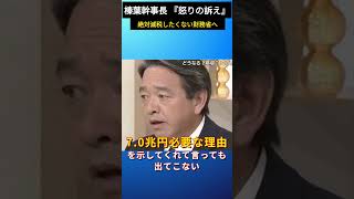 103万の壁引き上げにより税収減のウソ？国民民主 榛葉幹事長 －103万円の壁撤廃反対勢力に対する魂の抗議 #shorts #国民民主党 #榛葉幹事長 #財務省 #通常国会 #103万の壁 #増税