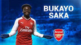 Bukayo Saka ● Goals, Assists, Skills - 2017/2018 ● Arsenal U18