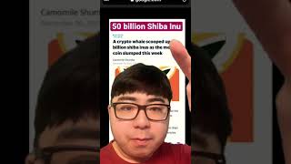 Crypto Whale Buys 50 Billion Shiba Inu. #invest #cryptocurrency #crypto #shib #shibainu