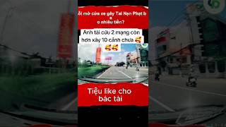 Lỗi phạt mở cửa xe thiếu quan sát.