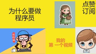 【程序员】我为什么要做程序员| 我的第一个youtube视频 | 技术代码分享 |幽默 #技术分享 #python #职业规划