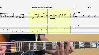 The Blues Walk - Bb Jazz Blues Etude + Melody