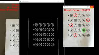 OMR Answer Sheet Checking Using Python Source Code