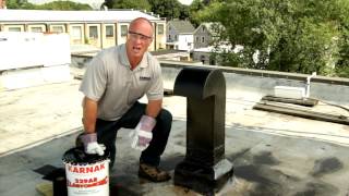 Roof Repair with Karnak 229AR Elastomeric Trowel Grade part 2 of 2