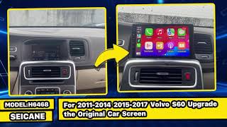 Enhance Your Volvo S60 2011-2017! Discover Android 13.0 Stereo GPS Navigation System Installation