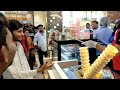 twisting scoop ice creams turkish style🍦in lulu mall lucknow 2022 opening day ep 1