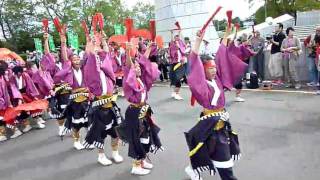 千葉のチーム利ゑ蔵☆神栖舞っちゃげ祭2011路上パフォーマンス