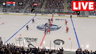 ICE HOCKEY LIVE🔴 Canada vs. USA - 2025 4 Nations Face-Off - 20th February 2025 | Full Match NHL 25