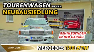 Mercedes-Benz 190 DTM - Tourenwagen in der Neubausiedlung & Rennlegenden in der Garage | Garagengold