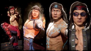 Liu Kang - Intros & Victories - All Main Color Skins - Mortal Kombat 11