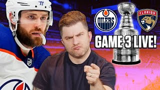 Stanley Cup Finals - Florida Panthers @ Edmonton Oilers Game 3 LIVE w/ Steve Dangle