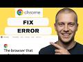 How To Fix Google Chrome Err Quic Protocol Error  (full guide 2026)