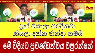 දැන් එයාලා පරදිනවා කියලා දන්න හින්දා තමයි මේ විදියට ප්‍රචණ්ඩත්වය වපුරන්නේ