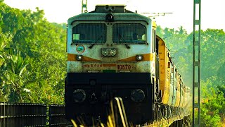 High Speed Matsyagandha Superfast Express and Fiery Track Sounds!!