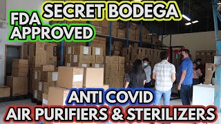 SECRET BODEGA NG MGA LEGIT DISTRIBUTOR NG STERILIZERS, SANITIZERS, AT ANTI COVID AIR PURIFIERS!