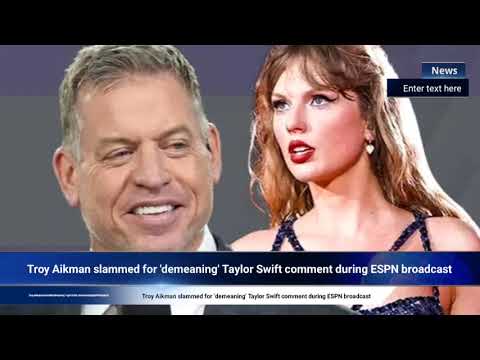 What Did Troy Aikman Say About Taylor Swift? 'Ma'am' Comment Explained