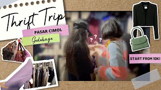 THRIFT TRIP GEDEBAGE MULAI DARI 10RB AJA! | SURGA THRIFTING DI BANDUNG