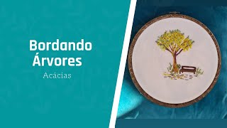 Bordando Árvores - Acácias