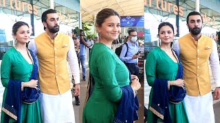 Alia Bhatt Pregnancy Weight Gain Wid Baby Bump Visible With RK Fly Ujjain For Brahmastra Promotions