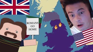 American Reacts to English and British History #01 - Early Roman Britain and Boudicca's Rebellion