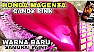 WARNA CANDY PINK || HONDA MAGENTA SAMURAI PAINT