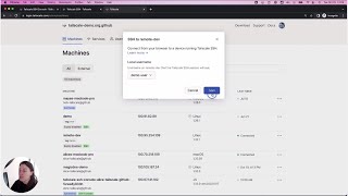 Tailscale SSH Console