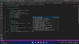 calculator program in java using if else statements
