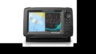 Lowrance HOOK Reveal 7x SplitShot - 7-inch Fish Finder with SplitShot Transducer, GPS Plotter