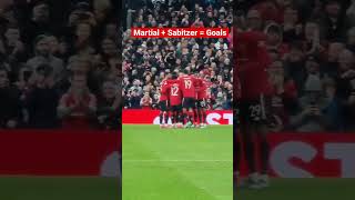 If only Martial can stay fit…this pass to Sabitzer was sublime👏 #shorts #martial #sabitzer #manutd