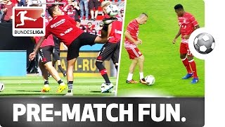 Warm-Up-Show with Chicharito, Ribery and More