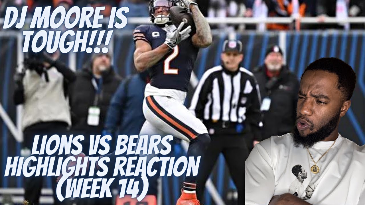 BEARS GET A NICE WIN AT HOME! REACTION TO Detroit Lions Vs Chicago ...