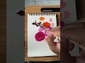 simple yet beautiful colorful flowers. 🌸🌺🌼 shorts flowers painting art