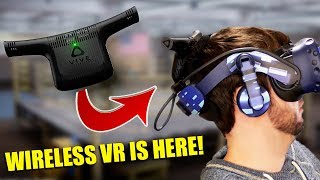 THE VIVE WIRELESS ADAPTER IS HERE! FIRST IMPRESSIONS | Creed Rise To Glory PVP Online (HTC Vive VR)
